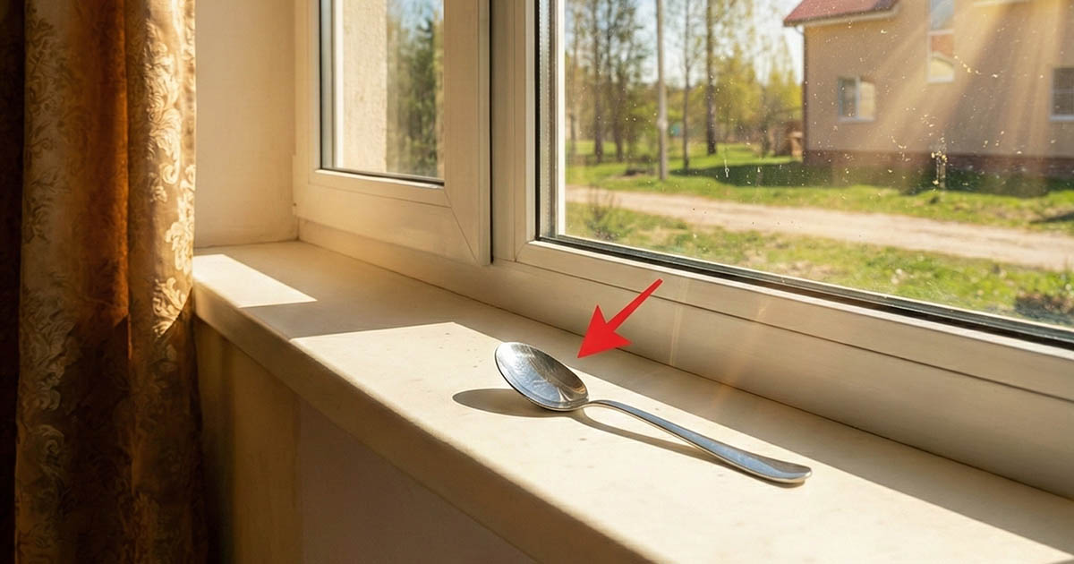 Amikor elmegyek otthonról, kanalat teszek az ablakpárkányra. Ez segít megoldani a legnagyobb problémámat