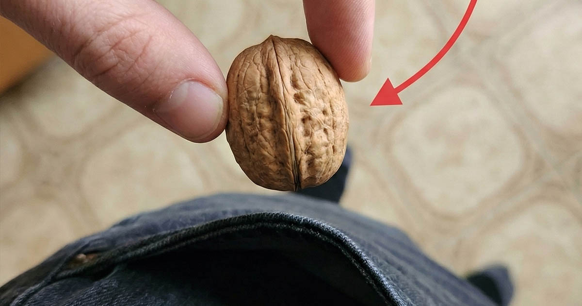 4 ok, amiért mindig hordok diót a zsebemben. Ez a módszer nálunk generációról-generációra öröklődött