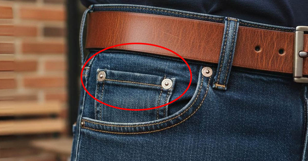 Miért van ilyen kis zseb minden farmernadrágon?