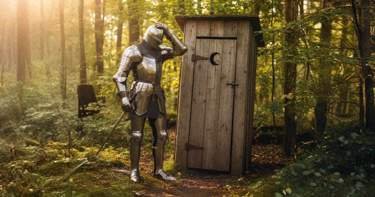 Igaz az, hogy a lovagok a páncélba végezték a dolgukat?