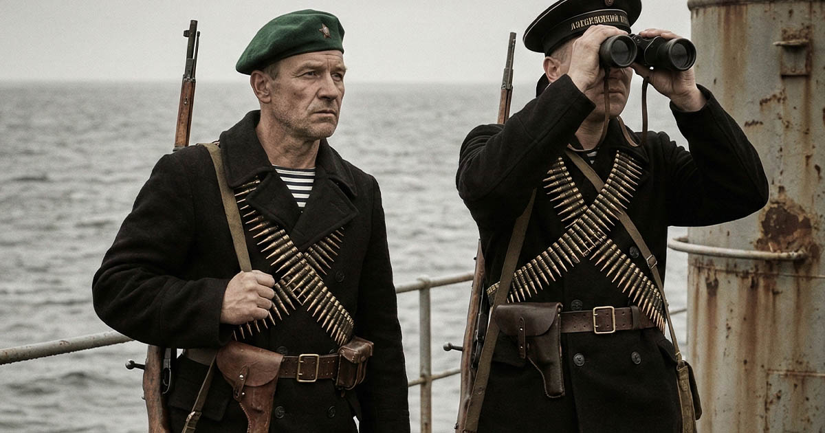 Miért tekerték magukat géppuskaövekbe a szovjet tengerészek?