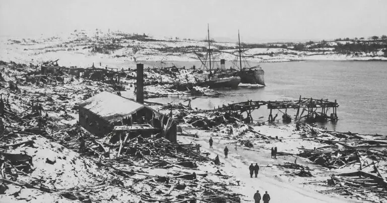 1917-es tragédia: Egy gőzhajó robbanása, ami eltörölt egy várost