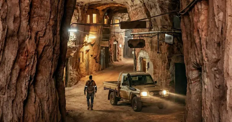 Egy ausztrál város, ahol az emberek a föld alatt élnek. Miért hagyták el önként a felszínt a lakói?