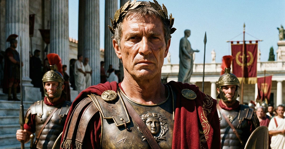 Hogyan vert le Julius Caesar egy katonai felkelést egyetlen szóval