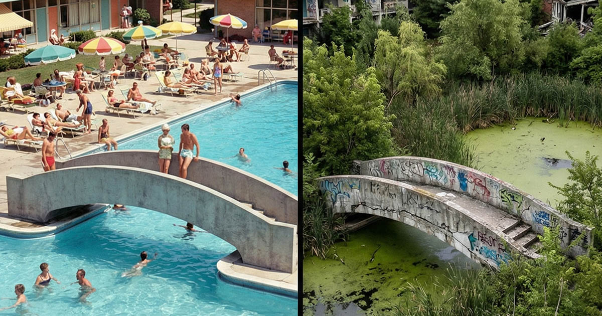 15 előtte-utána fotó, amelyek megmutatják, hogyan változott ugyanaz a hely évtizedek, évszázadok alatt