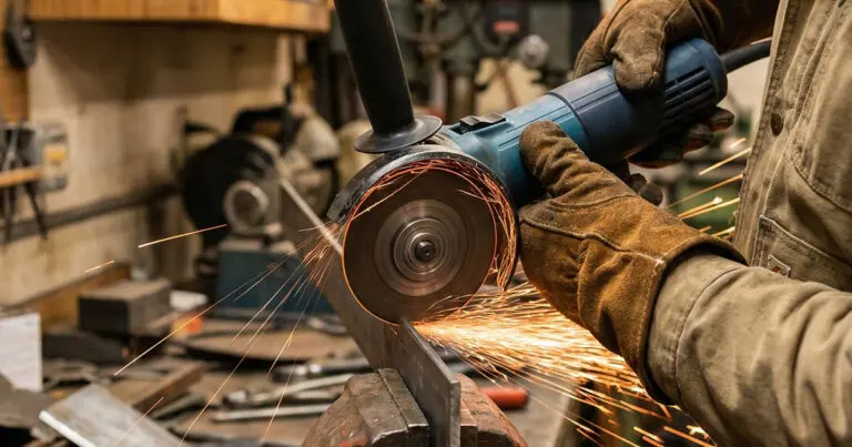 A kezdők rosszul csinálják: hová repüljenek a szikrák sarokcsiszolóval történő vágáskor?