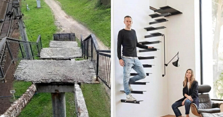 „A halál lépcsői”: 15 fotó a legijesztőbb lépcsőkről, amit valaha láttál