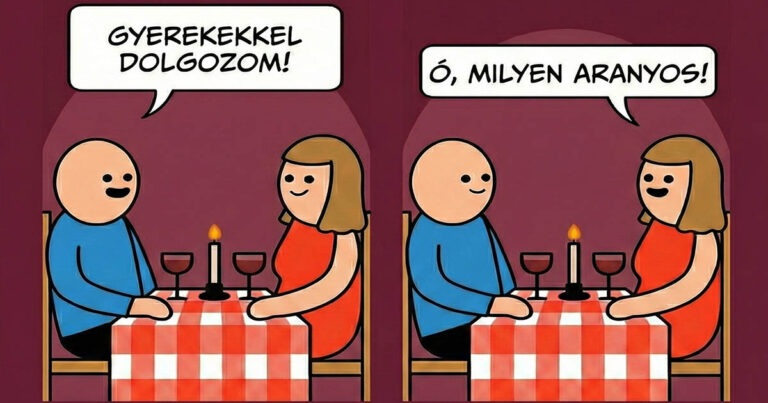 Mi történhet az első randin és utána – egy lázadó művész humoros képregényei