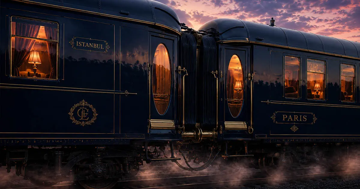 Az Orient Express egy vonat, amely évente csak egyszer indul. Mennyibe kerül a jegy, és mit kapnak ezért az utasok?