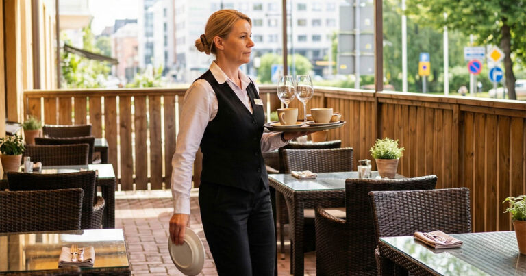 Minden nap borravalót hagytam a pincérnőnek az étteremben. Mit mondott, amikor az egyik nap nem hagytam?