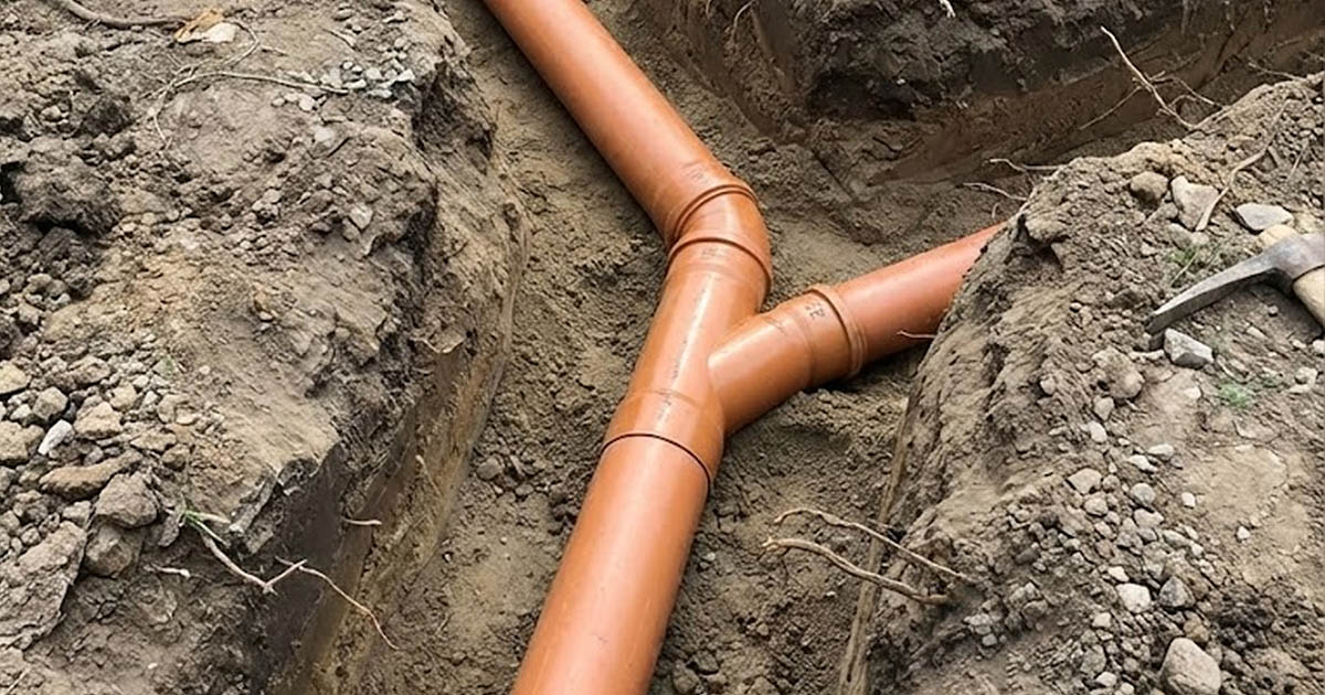A legnagyobb hiba a csatornacsövek fektetésekor: miért nem szabad túl mélyre ásni a csöveket