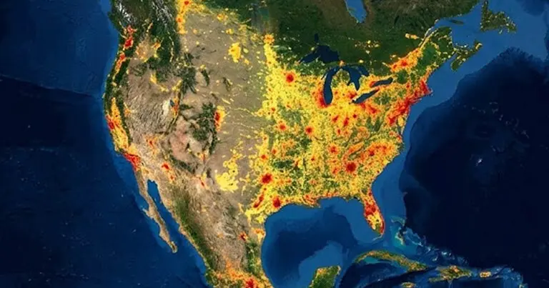 Miért él az Egyesült Államok lakosságának 80%-a keleten és csak 20%-a nyugaton?