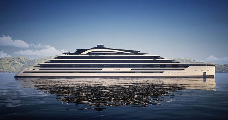Hogy néz ki az Ulyssia? Ez a világ legnagyobb jachtja (nagyobb, mint a Titanic)