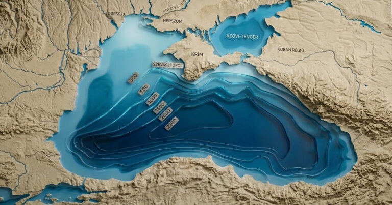 Fekete-tenger: Mi rejtőzik 200 méter alatt a mérgező mélységben?
