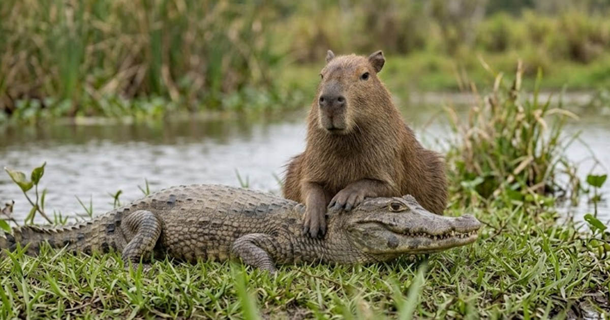Miért nem esznek a krokodilok kapibarákat?