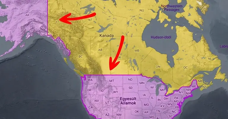 A rejtélyes 49. szélességi kör: Ezért egyenes az USA-Kanada határ