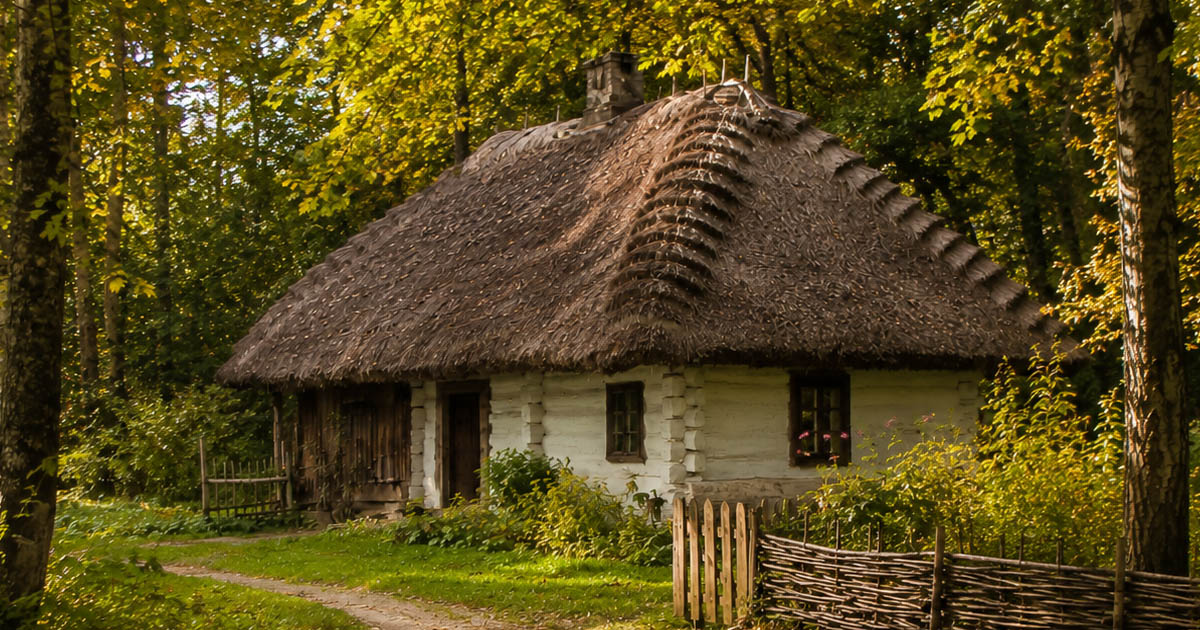 Miért nem ázott be a szalma- /nádtető évekig a heves esőzések idején?