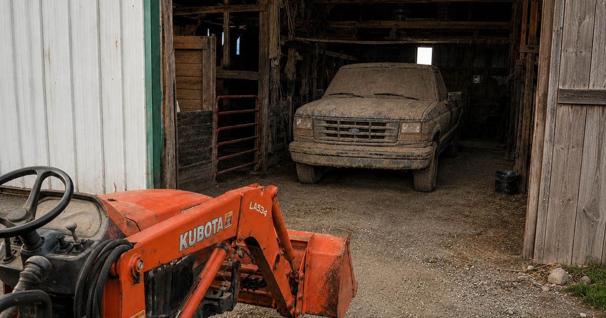 Ez a Ford F-150 1999 óta tétlenül állt: Így néz ki mosás után