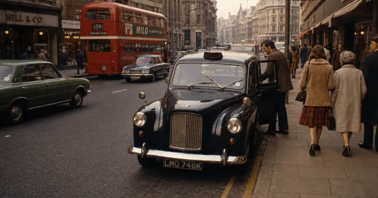 Miért vezetnek a taxisofőrök „régi”, 1958-as évjáratú autókat Londonban? Érdekes jelenség