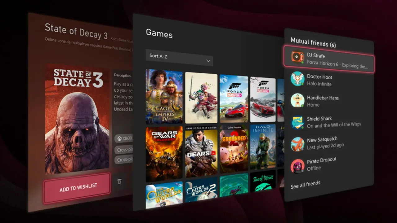 A Microsoft teszteli az Xbox Series X|S megújult játékkönyvtárát
